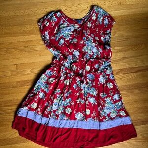 April Cornell Floral Summer Dress in Size M/L